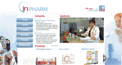 Desktop Screenshot of inpharm.sk